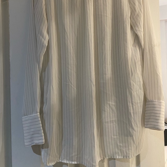 Guess Pinstripe Blouse - Picture 2 of 2